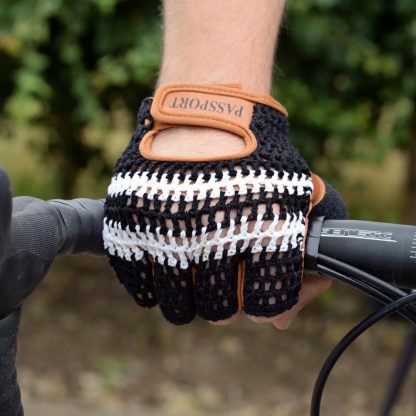 Crochet Back Cycling Gloves