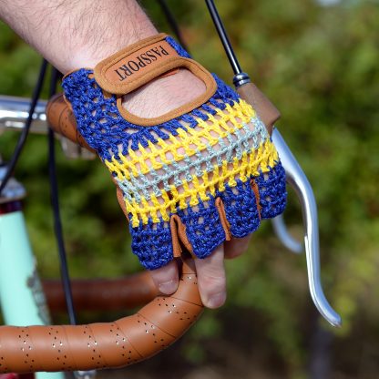 Crochet Back Cycling Gloves