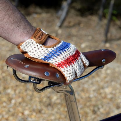 Crochet Back Cycling Gloves