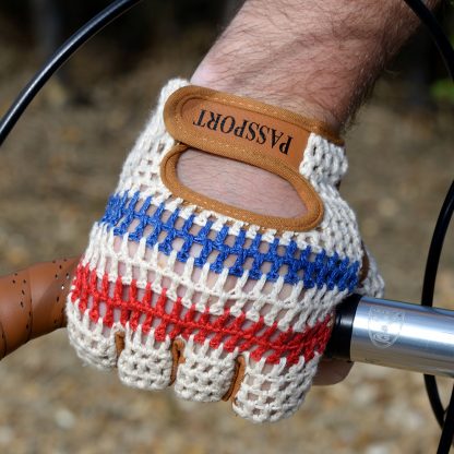 Crochet Back Cycling Gloves